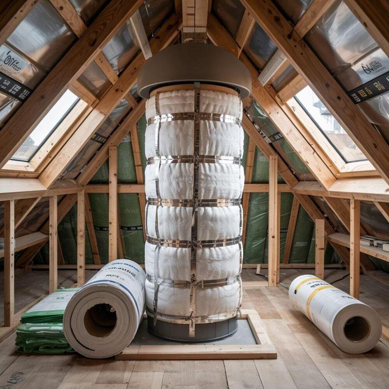 Rozwiązania materiałowe do izolacji strychu