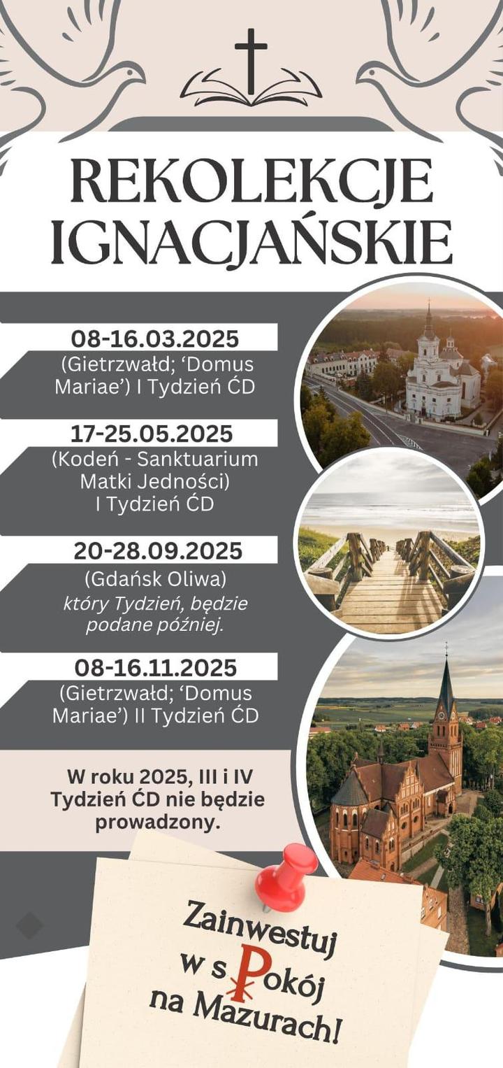 Rekolekcje ignacjańskie 2025