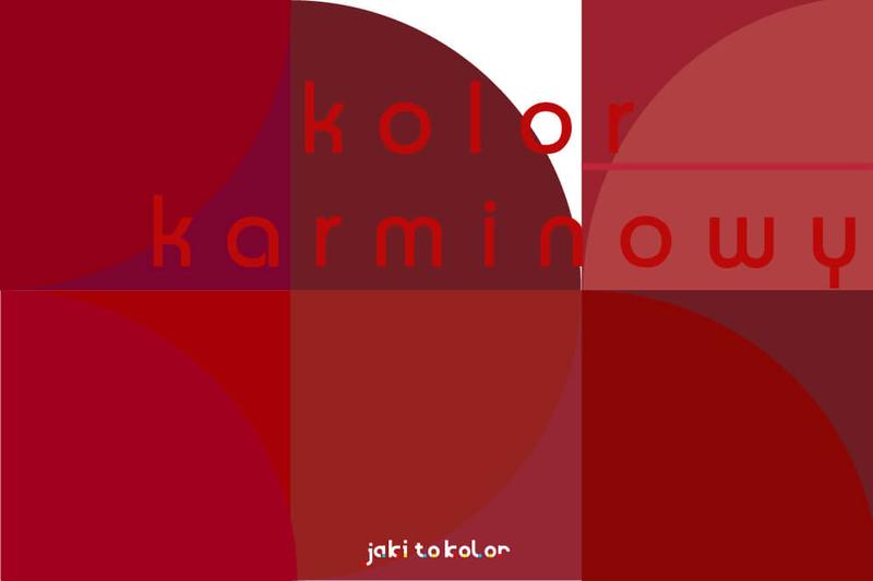 Historia koloru karminowego