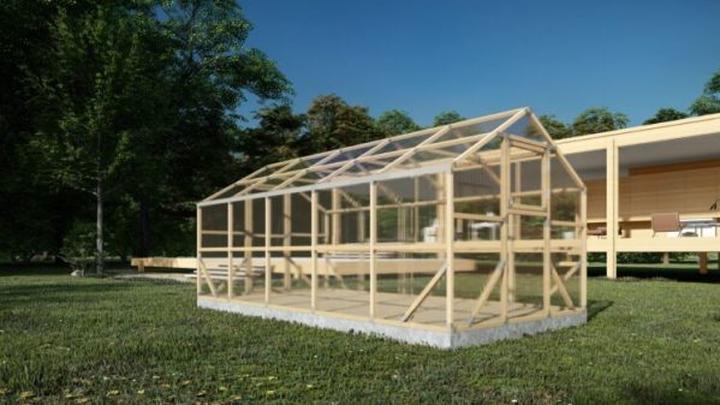 Wybór drewna do szklarni