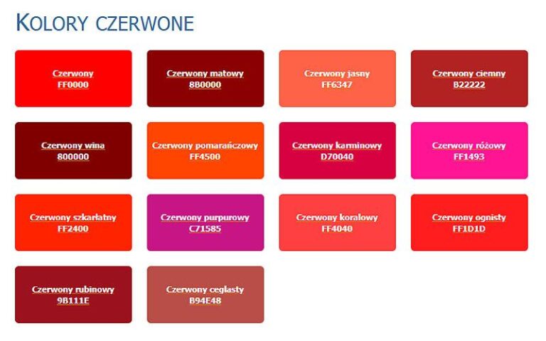 Karminowy – odkryj piękno tego wyjątkowego koloru