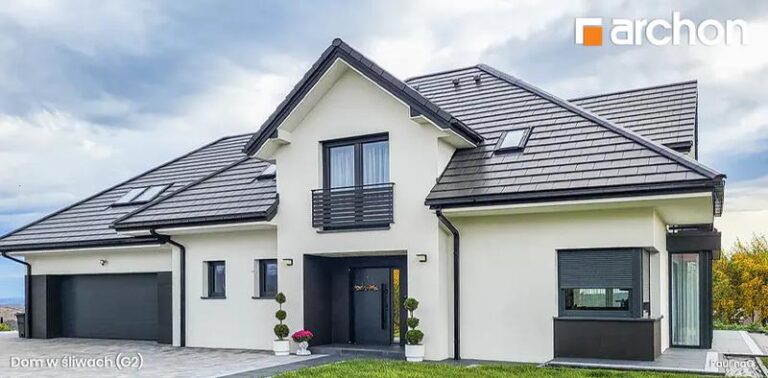 Tanie w budowie domy z garażem dwustanowiskowym – idealne rozwiązanie dla Twojej rodziny