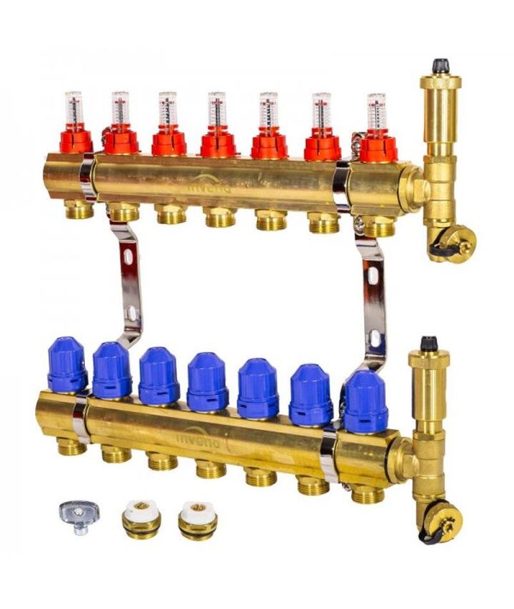 Instalacja rozdzielacza do ogrzewania podłogowego
