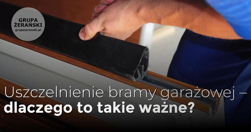 Montaż i pomiar uszczelek do bramy segmentowej