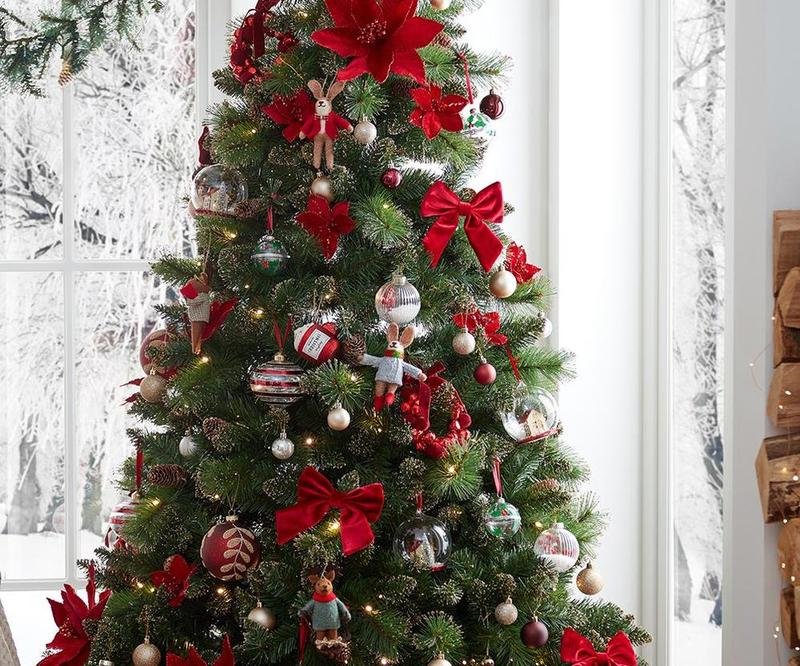 Wybór koloru choinki do wnętrza