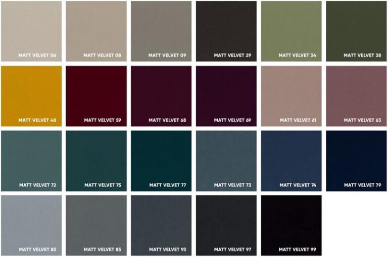 Matt Velvet 08 – odkryj tajemniczy odcień i jego zastosowanie w aranżacji wnętrz