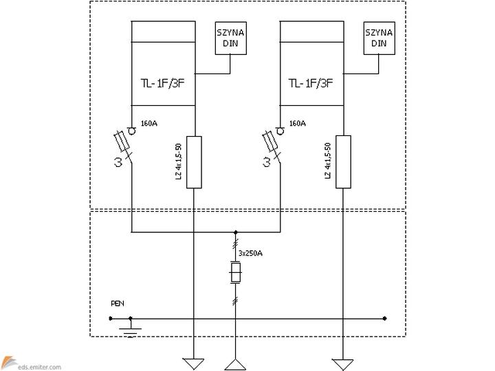 Fundament betonowy ZK-1 do rozdzielni