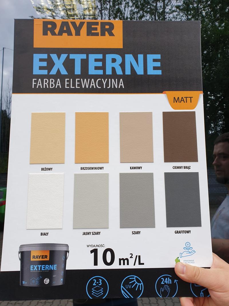 Rodzaje farb elewacyjnych